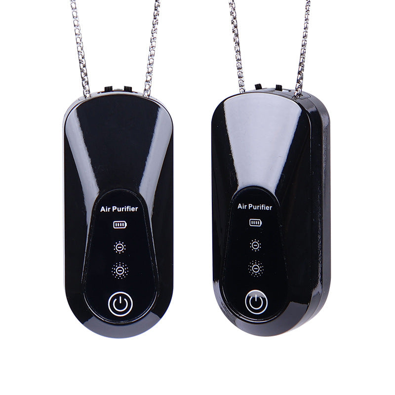 Portable air purifier to hang