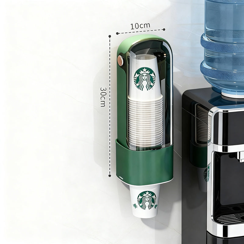 Wall mount for disposable cups