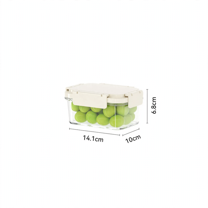 Fresh-keeping box with cooling element and drip tray