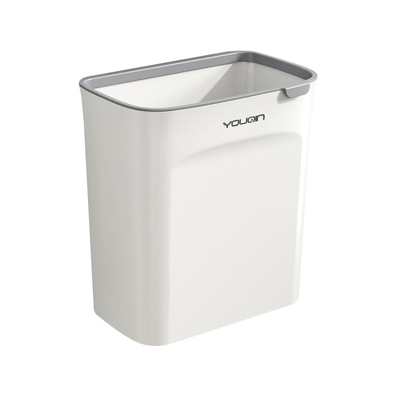 Wall-mounted waste bin with lid, 7 L