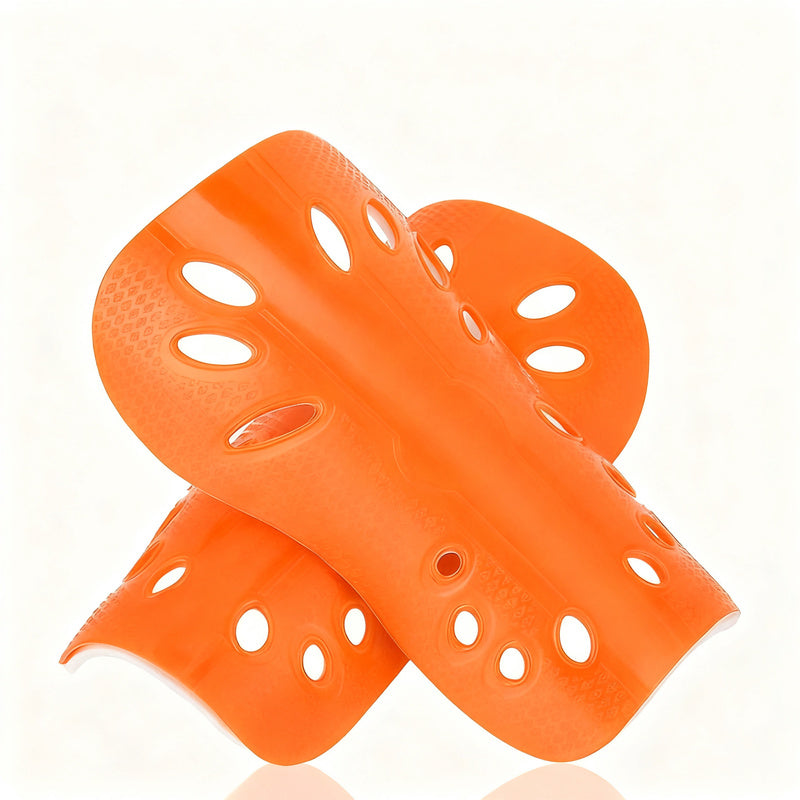 Shin guard, PU, with insert, adults