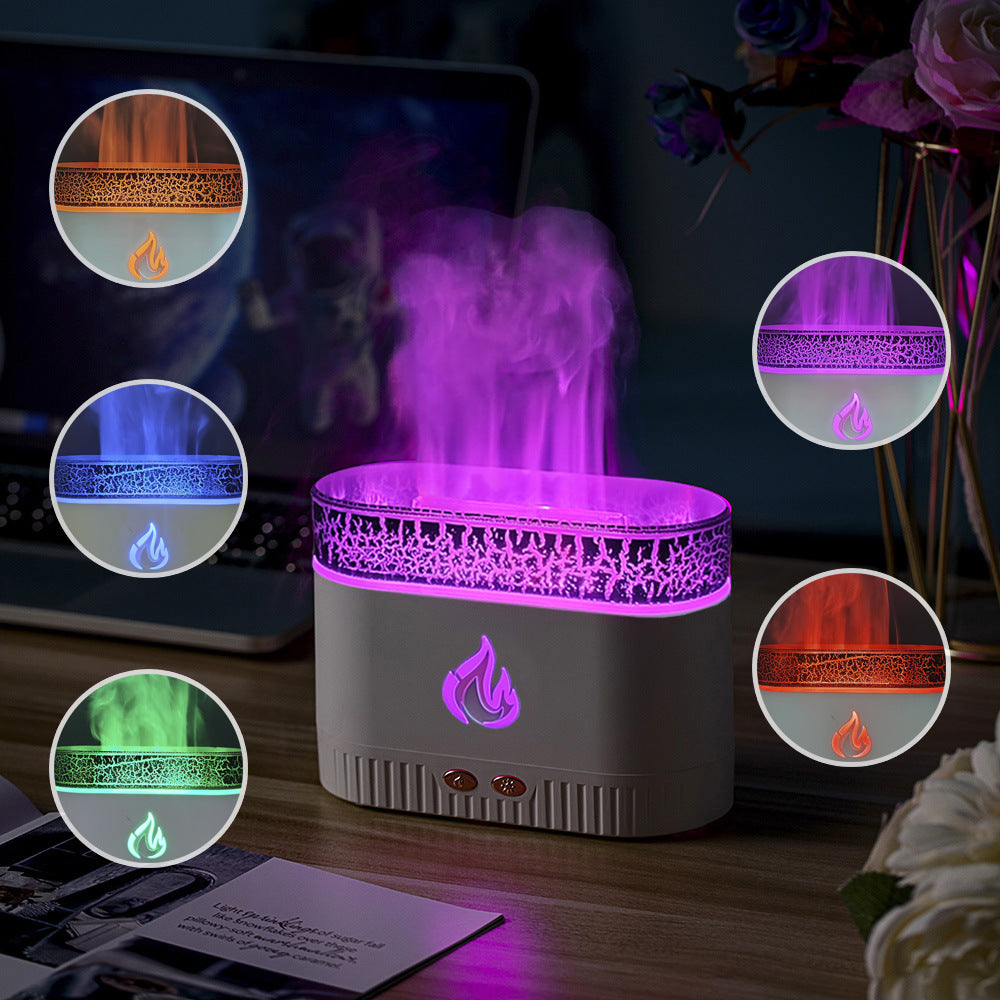 Aromatherapy diffuser with lava lamp design, 200 ml