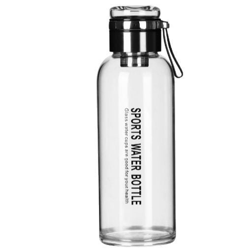 Glass-tea-bottle with strainer, 750–2000 ml