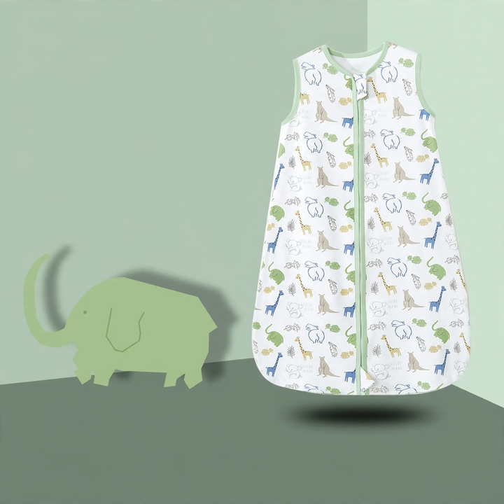 Baby sleeping bag with padding, size S–L