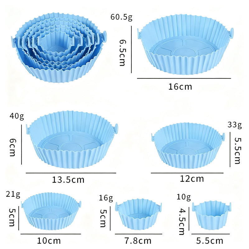 Silicone baking mold, egg shape, 9×7.5×5.5 cm