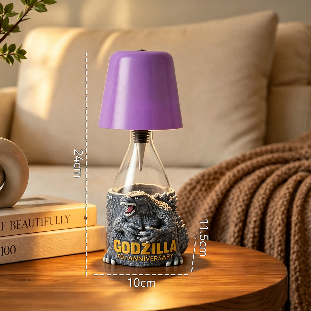 Godzilla Figures Table Lamp