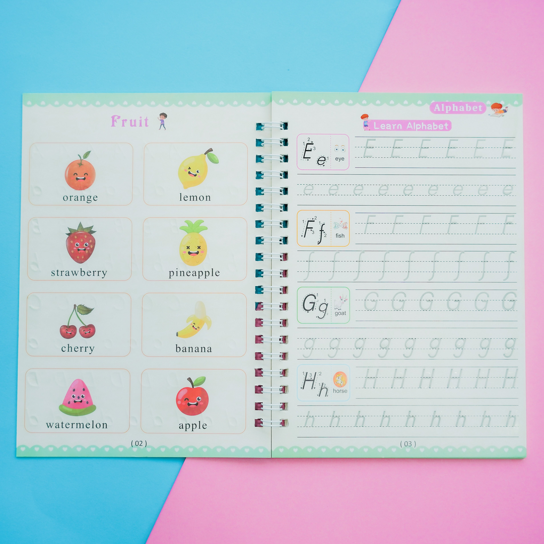 Learning practice books for children | Accelerate writing and thinking skills | Stornfield