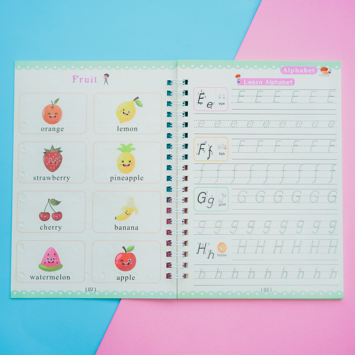 Learning practice books for children | Accelerate writing and thinking skills | Stornfield