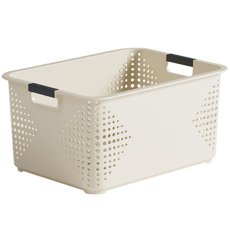 Plastic storage box for household and kitchen