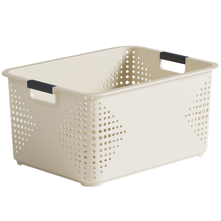 Plastic storage box for household and kitchen