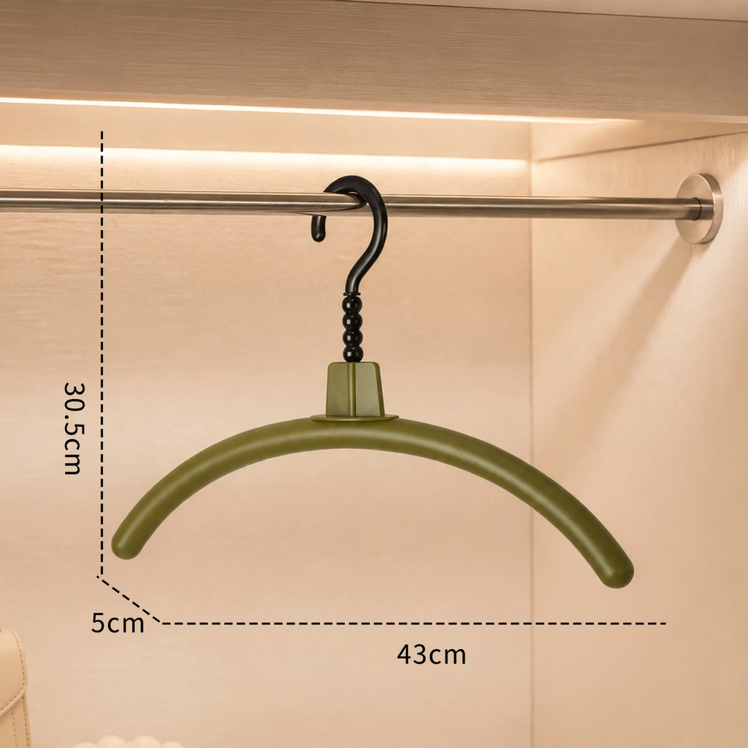Hanger with ghost design, scratch-free and non-slip