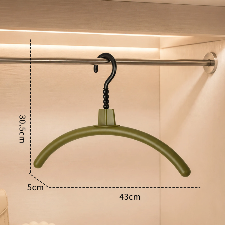 Hanger with ghost design, scratch-free and non-slip