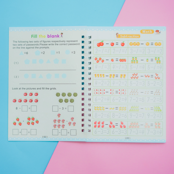Learning practice books for children | Accelerate writing and thinking skills | Stornfield