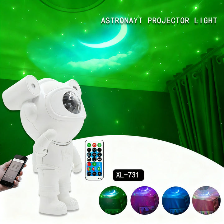 Astronaut Projection Lamp with Starry Sky