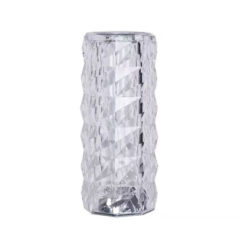 Crystal table lamp, 16 colors, remote control