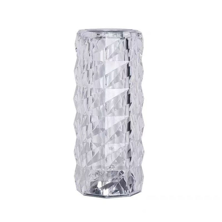 Crystal table lamp, 16 colors, remote control