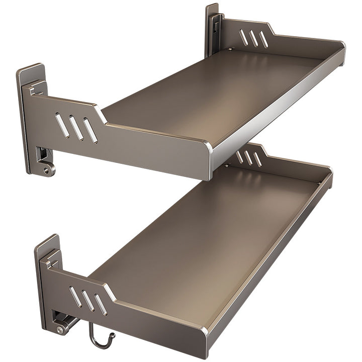 Stainless steel wall shelf for kitchen, 20–60 cm wide
