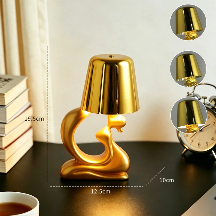 Human Curves Wine Glass Table Lamp
