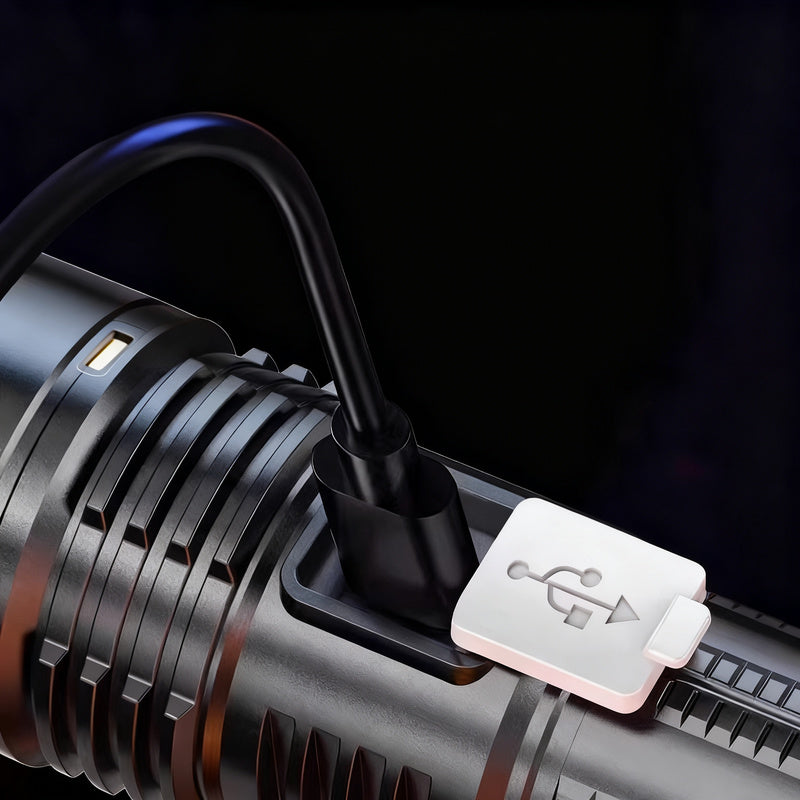 LED Hand lamp with resin housing, portable