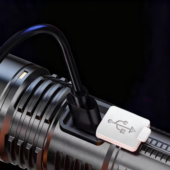 LED Hand lamp with resin housing, portable