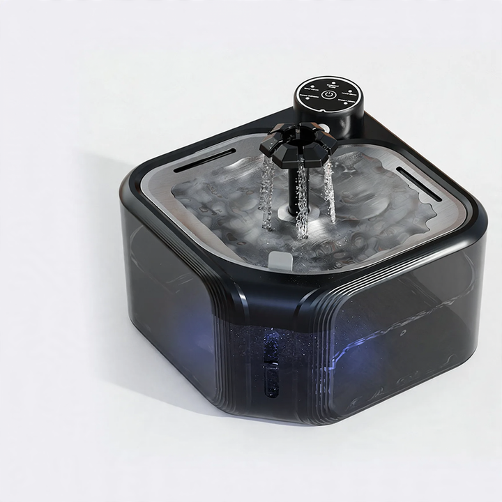 Stainless Steel Pet Drinking Fountain with Sensor