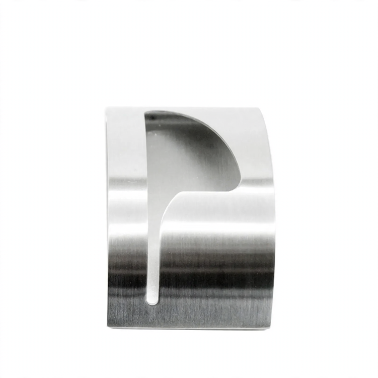 Towel clamp, stainless steel, suction cup, semicircular