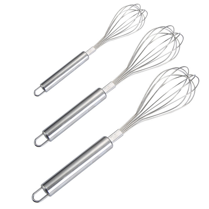 Stainless steel hand whisk