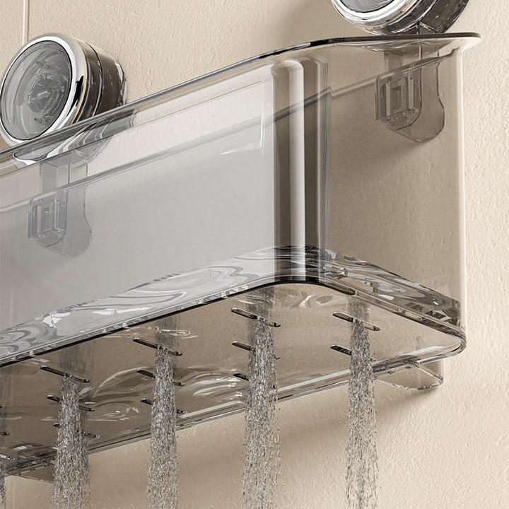 Suction cup wall box with drain, model YM.6933-59063