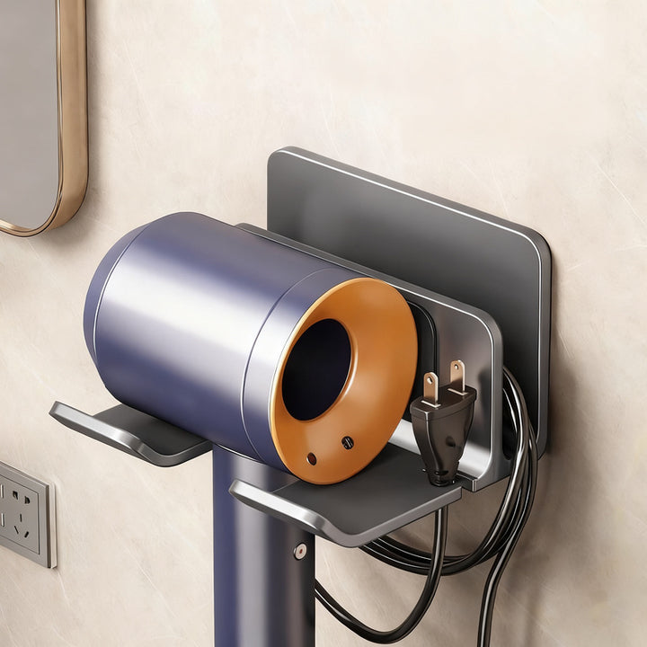 Hair Dryer Holder with Cable Winder
