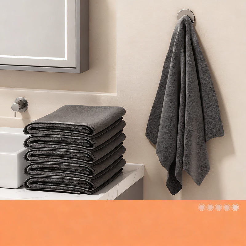 Microfiber cleaning cloths, versatile use