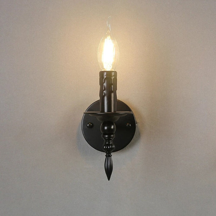 Stornfield Elegant Black Wall Light
