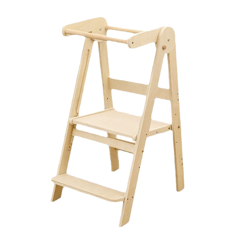 Montessori Learning Tower made of wood, foldable, 91×46×48 cm