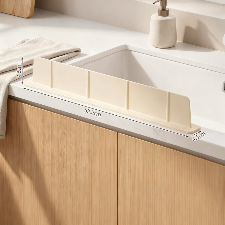 Silicone splash guard for sink