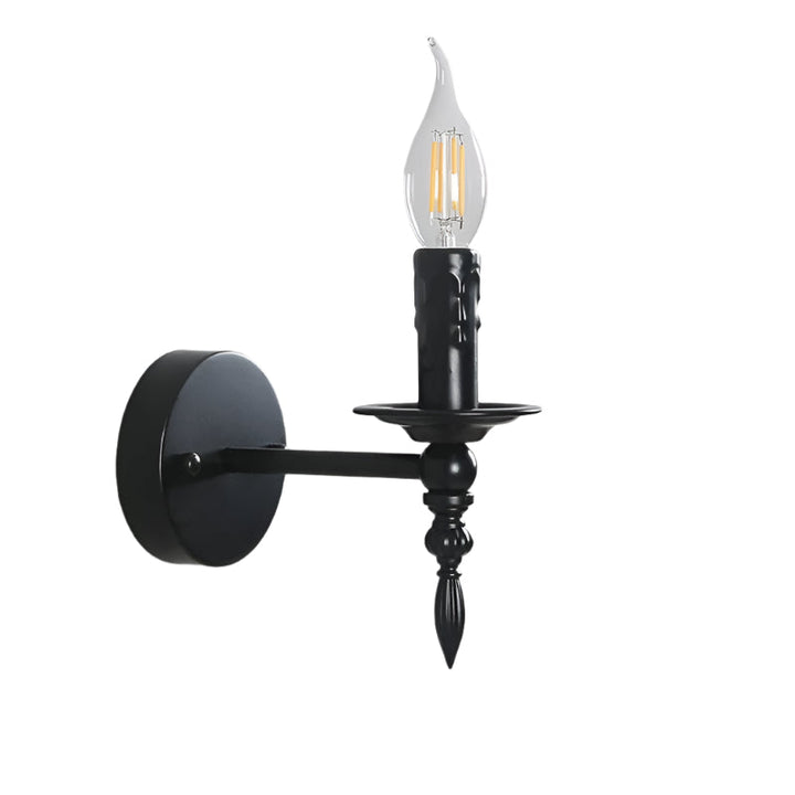 Stornfield Elegant Black Wall Light