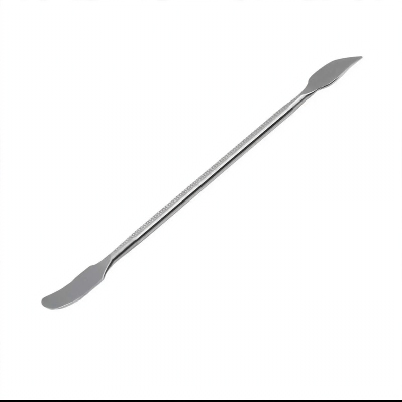 Nail mixing palette made of stainless steel, different shapes