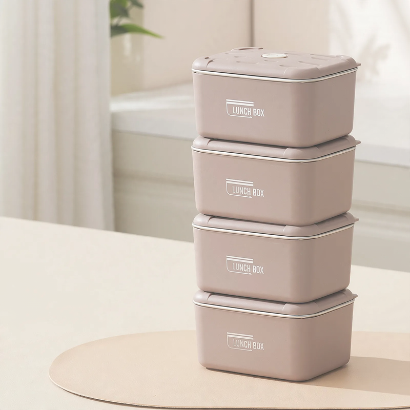 Stainless Steel Lunch Box, Multi-layer, 501–800 ml