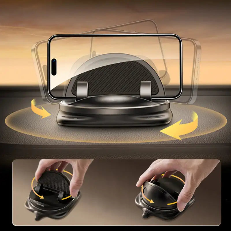 Stornfield | 360° RotateX – Universal Rotating Car Phone Holder | Secure & Adjustable Mount for All Smartphones
