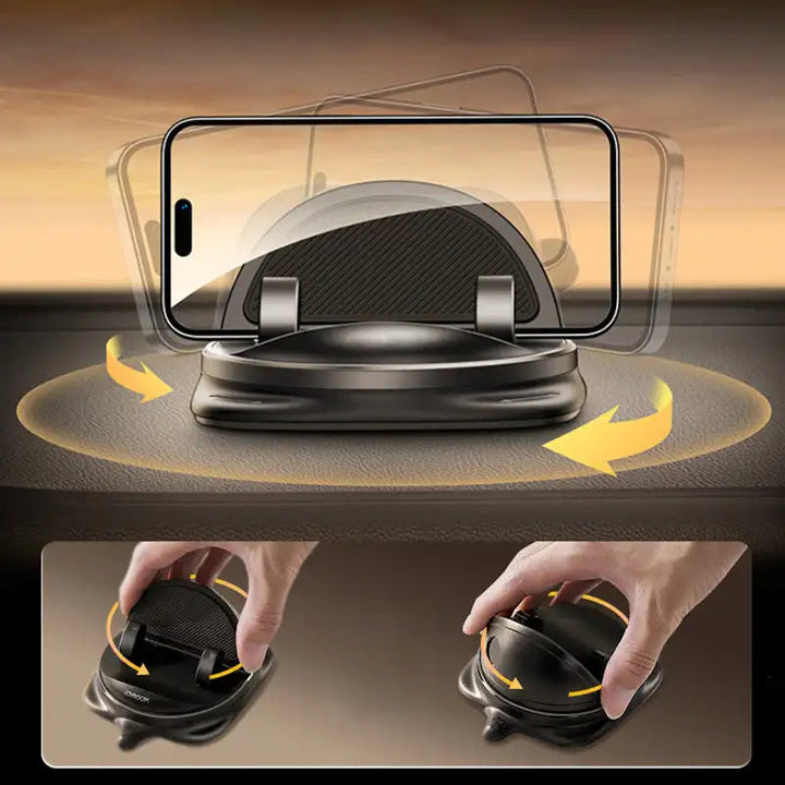Stornfield | 360° RotateX – Universal Rotating Car Phone Holder | Secure & Adjustable Mount for All Smartphones