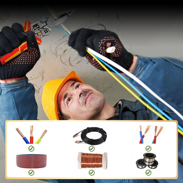 All-in-One Stripping Pliers | Perfect for Wrapping and Splitting Wire | Stornfield