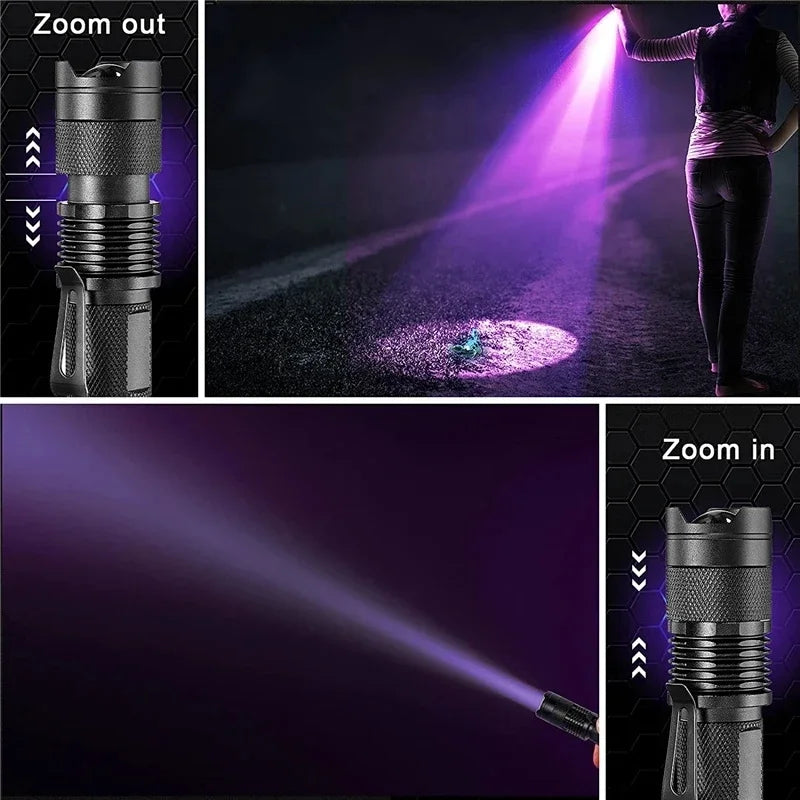 Stornfield | UV LED Flashlight - Ultraviolet Inspection Lamp for Pet Urine & Stain Detection