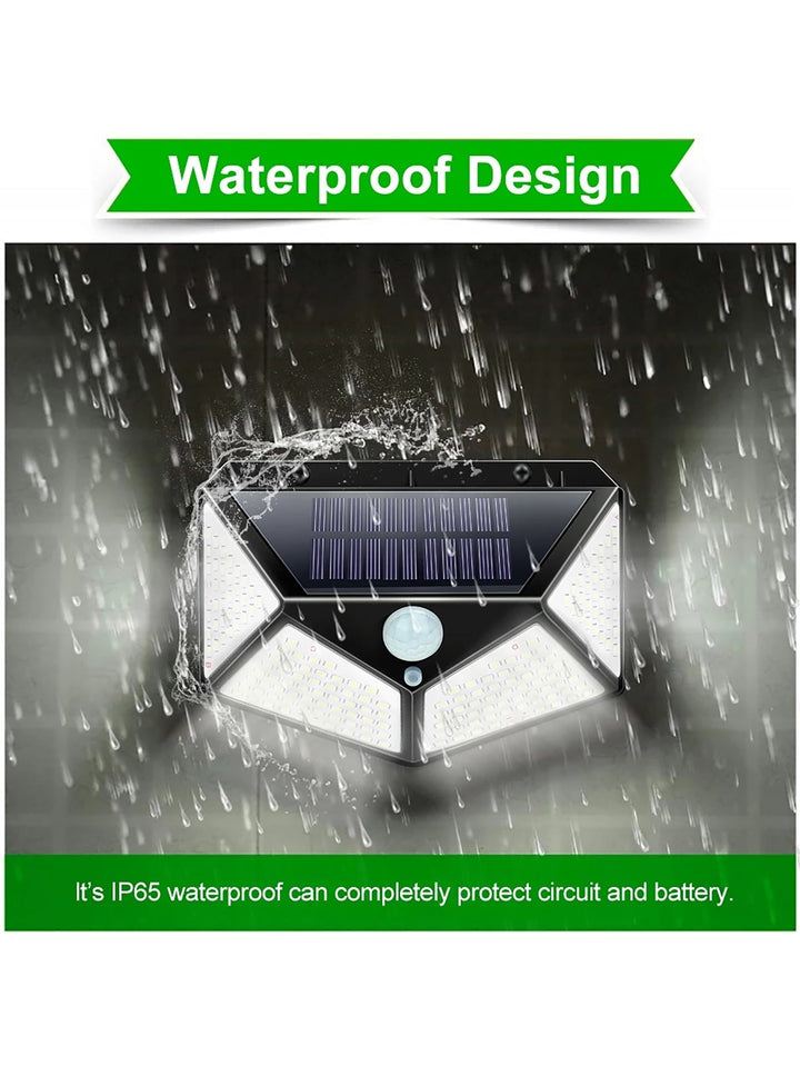 MULTIFUNCTIONAL SOLAR LAMP - WATERPROOF LED GARDEN LIGHT WITH MOTION SENSOR | Stornfield