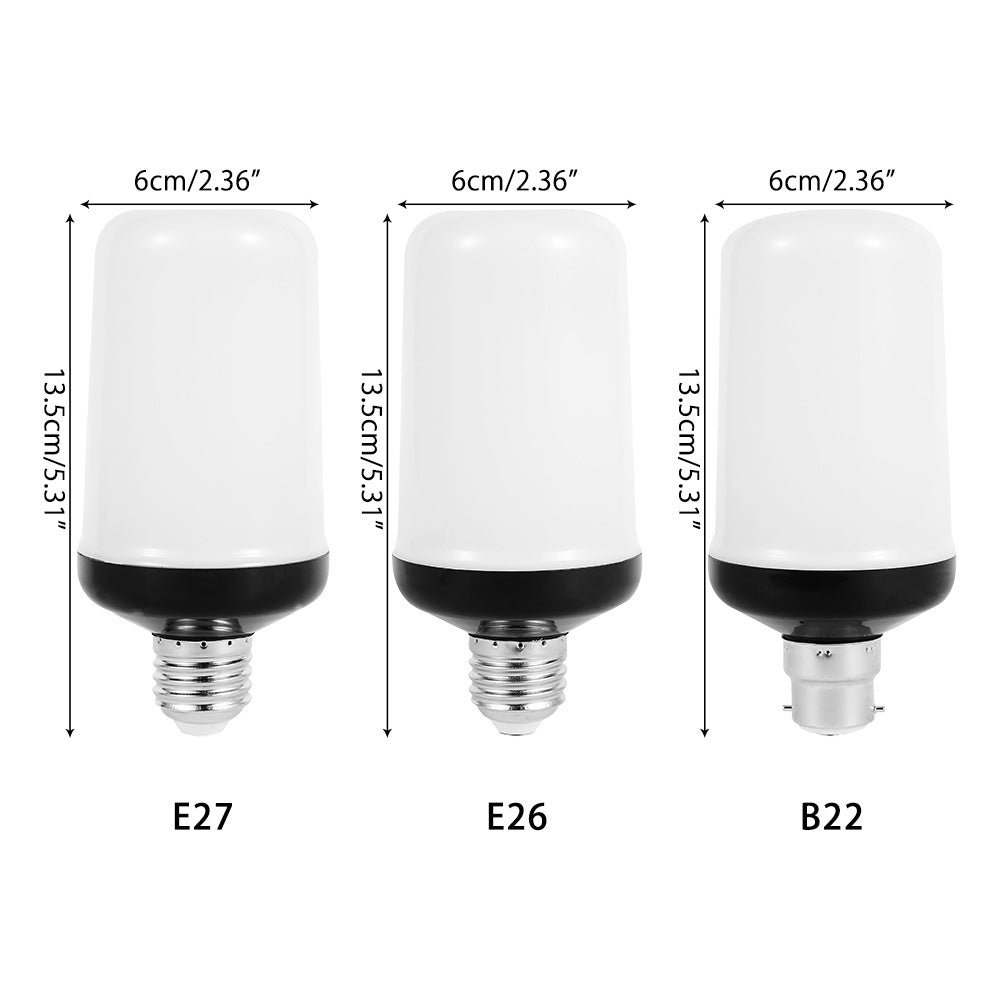 LED FLAME LIGHT PARTY LAMP - 4 MODES FIRE SIMULATION | Stornfield