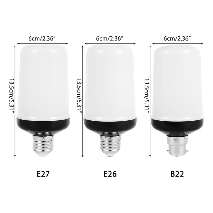 LED FLAME LIGHT PARTY LAMP - 4 MODES FIRE SIMULATION | Stornfield