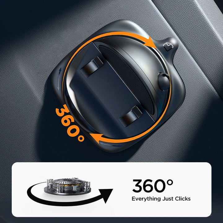 Stornfield | 360° RotateX – Universal Rotating Car Phone Holder | Secure & Adjustable Mount for All Smartphones