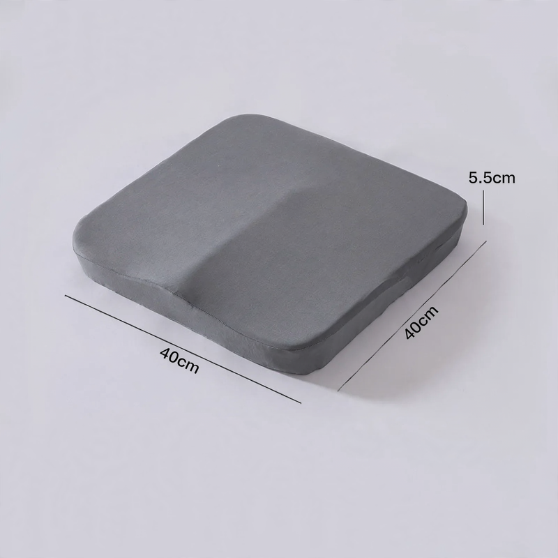 Memory foam seat cushion for office and car