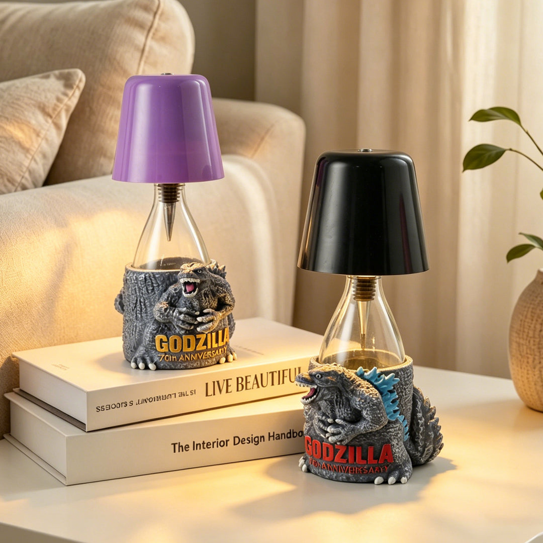Godzilla Figures Table Lamp