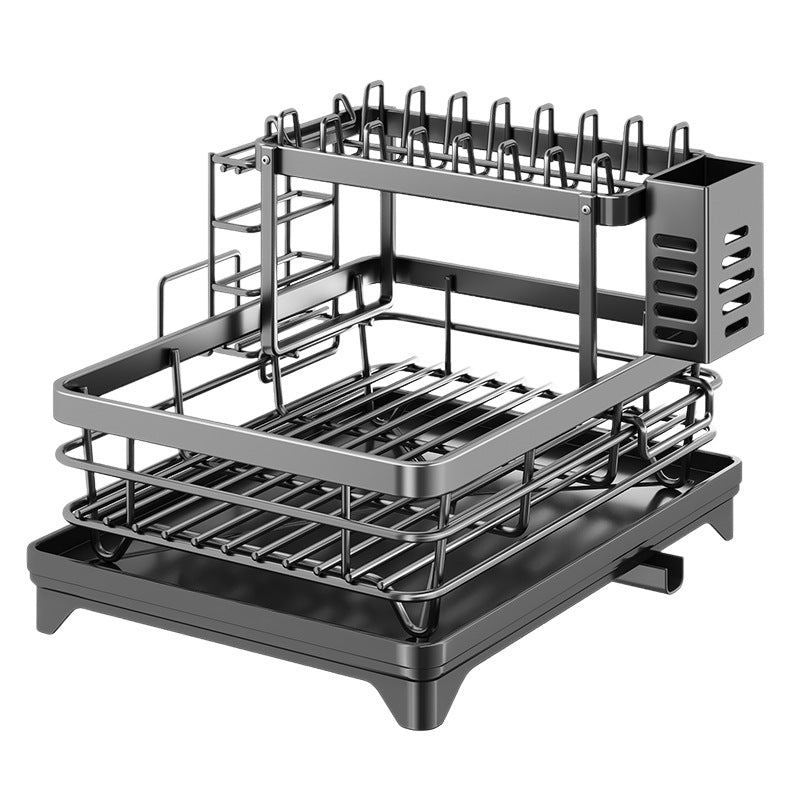 Dish drying rack made of stainless steel