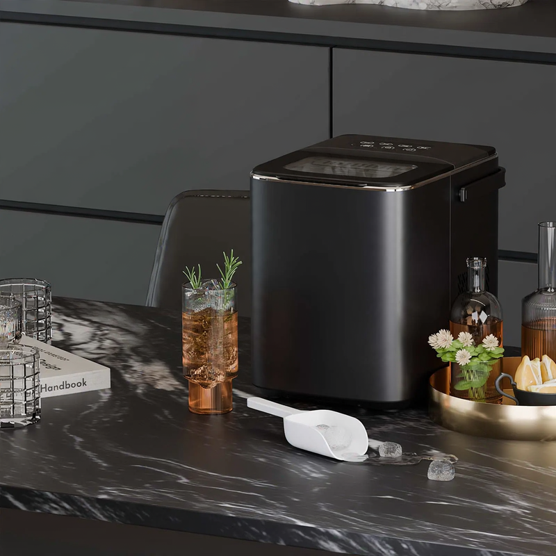Ice cube machine, compact, 1.4 L water tank