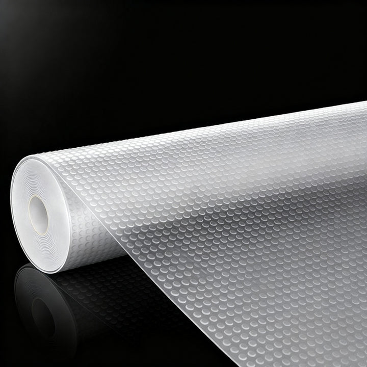 Drawer mat with knobs, self-adhesive