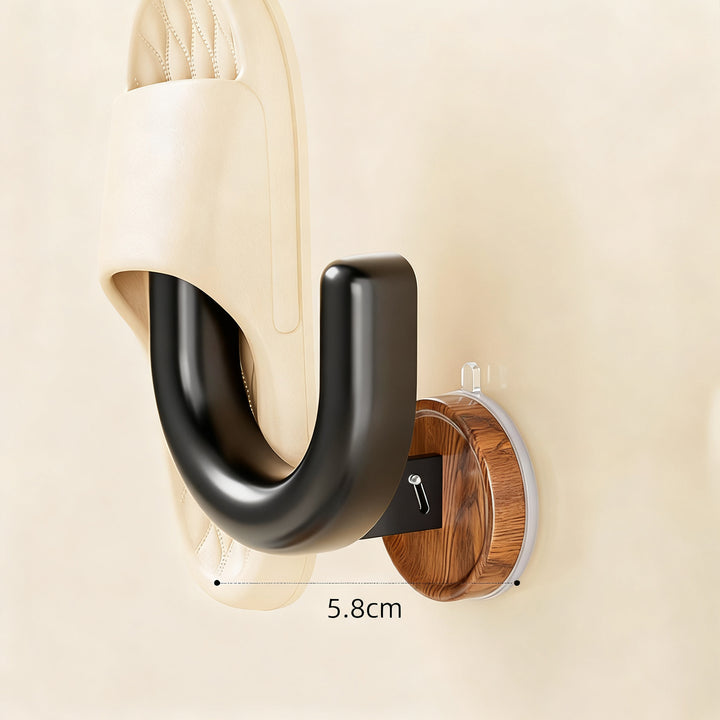 Suction Cup Shoe Rack for Bathroom, PP Material
